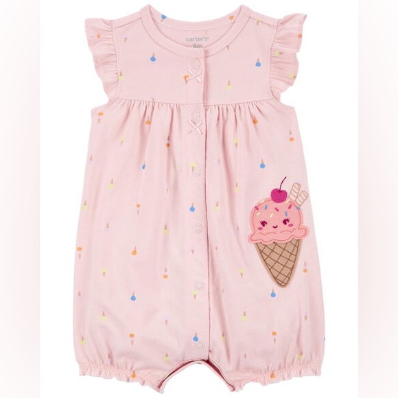 Carters Ice Cream Romper - Picture 1 of 4